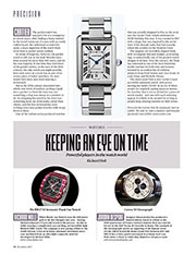 Precision: Keeping an eye on time, October 2017 - Left