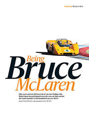 Being Bruce McLaren: driving the McLaren M6A - Right