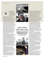 Life after the fast lane - Left