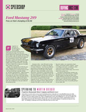 Ford Mustang 289 - Left