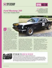 Ford Mustang 289 - Left