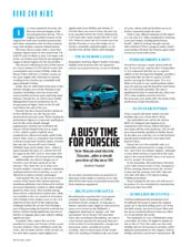A busy time for Porsche - Left