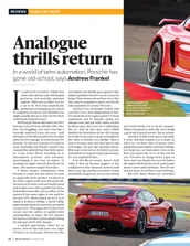 Porsche Cayman GT4 - Left