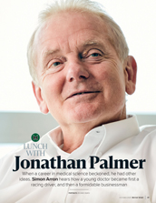 Lunch with... Jonathan Palmer - Left