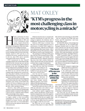 KTM's glass house aids MotoGP title challenge: Mat Oxley - Left