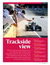 Trackside view, October 2021 - Left