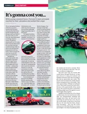 The cost of crashing in modern F1 - Left