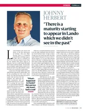 'There is a maturity in Lando which we didn't see in the past' — Johnny Herbert - Left