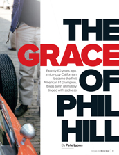 The grace of Phil Hill - Right