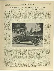 WIRELESS EQUIPMENT FOR CARS. - Left