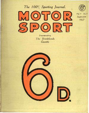 Cover image for September 1927