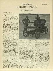 RUMBLINGS, September 1930 - Left