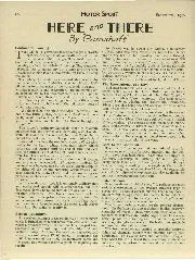 HERE and THERE, September 1930 - Left