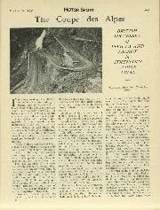 The Coupe des Alpes - Left