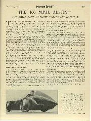 THE 100 M.P.H AUSTIN - Left