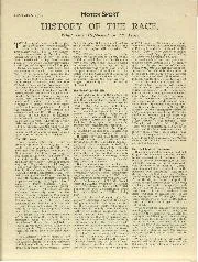 HISTORY OF THE RACE - Left