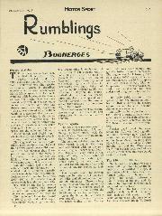 Rumblings, September 1931 - Left
