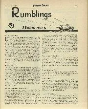 RUMBLINGS, September 1932 - Left