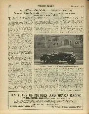 A NEW VAUXHALL SPORTS MODEL - Left