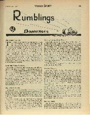 Rumblings BOANERGES, September 1933 - Left