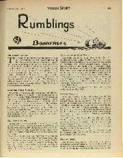 Rumblings BOANERGES, September 1933 - Left
