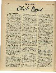 club news, September 1933 - Left