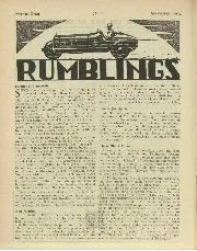 RUMBLINGS, September 1934 - Left