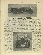 THE LAGONDA RAPIER - Left