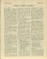 HERE AND THERE, September 1934 - Left