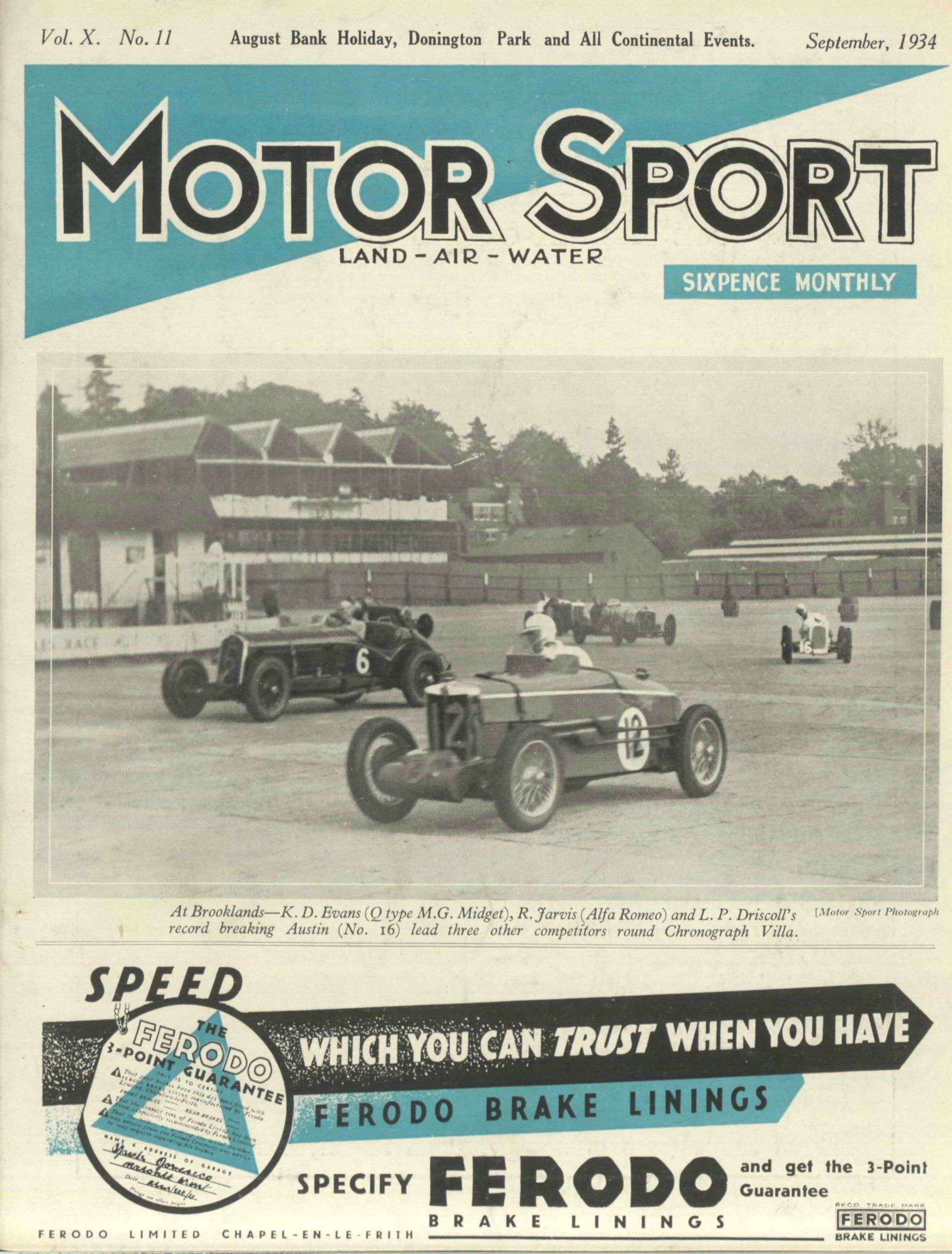Cover image for September 1934