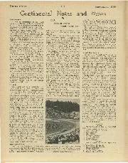Continental Notes and News, September 1936 - Left