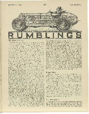 RUMBLINGS, September 1937 - Left