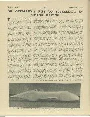 On Germany's rise to supremacy in motor racing - Left