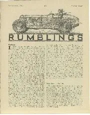 Rumblings, September 1940 - Left