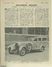 OLD-SCHOOL BENTLEY - Left