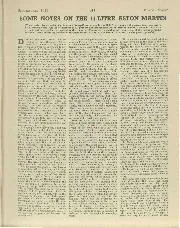 SOME NOTES ON THE 1 1/2- LITRE ASTON  MARTIN - Left