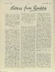 Letters from readers, September 1943 - Left