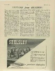 LETTERS from READERS, September 1944 - Left