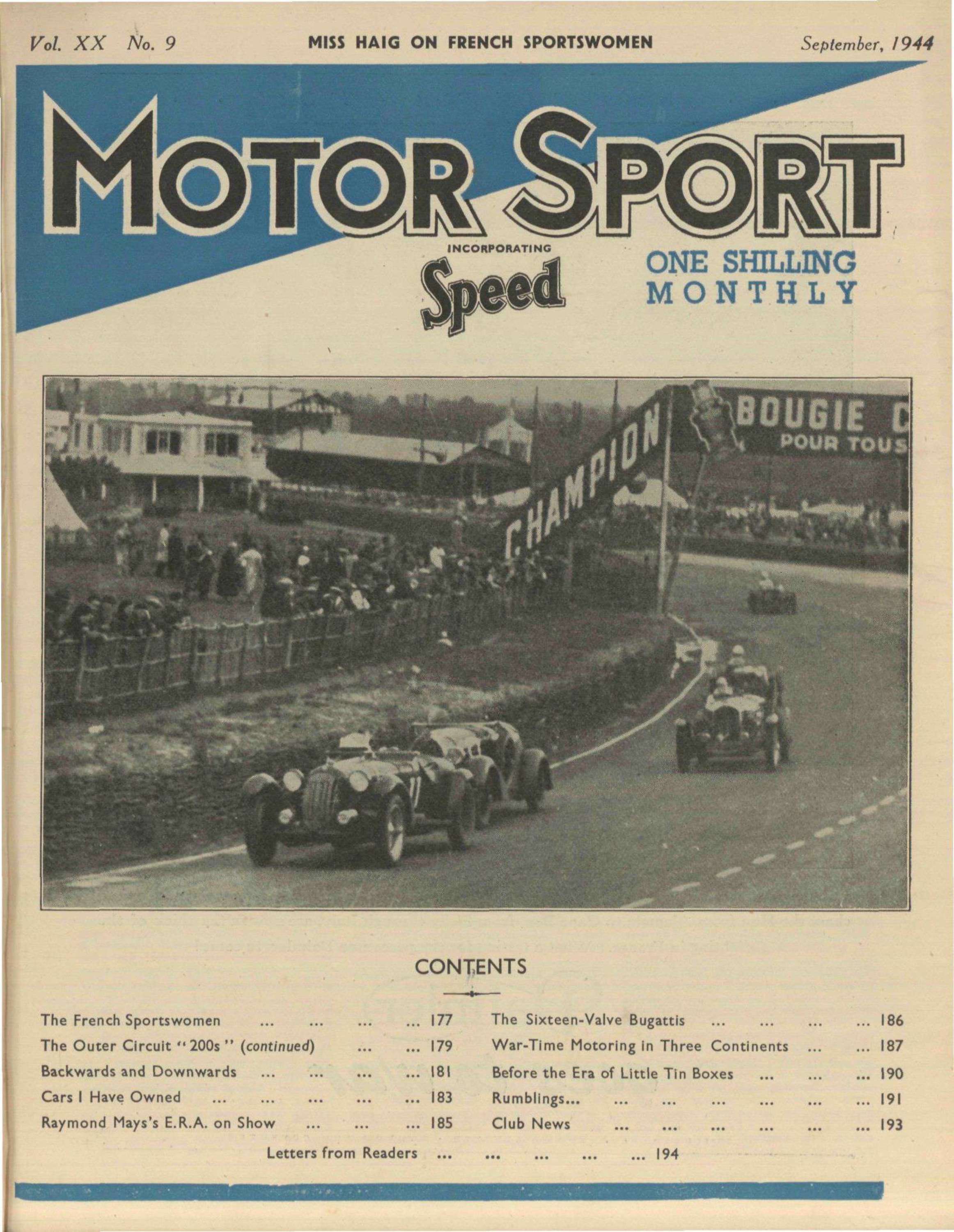Cover image for September 1944