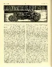 Rumblings, September 1947 - Left