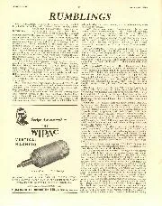 Rumblings, September 1949 - Left