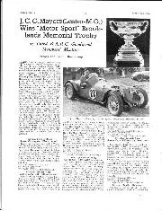 J.C.C. Mayers (Lester-M.G.) Wins