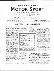 Matters of moment, September 1958 - Left