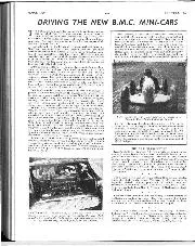 Driving the New B.M.C. Mini-Cars - Left