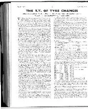 The TT of tyre changes - Left