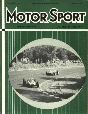 Cover image for September 1960
