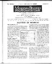 Matters of Moment, September 1961 - Left