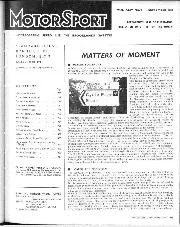Matters of Moment, September 1968 - Left