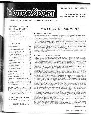 Matters of Moment, September 1969 - Left