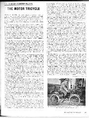 The Editor contemplates the motor tricycle - Left